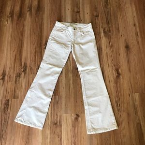 GAP boot cut pants, light tan